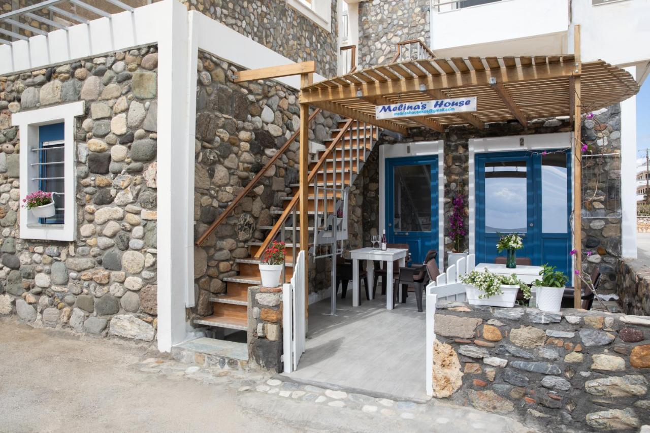 شقة Melina Seafront Stone House Kardamena  المظهر الخارجي الصورة