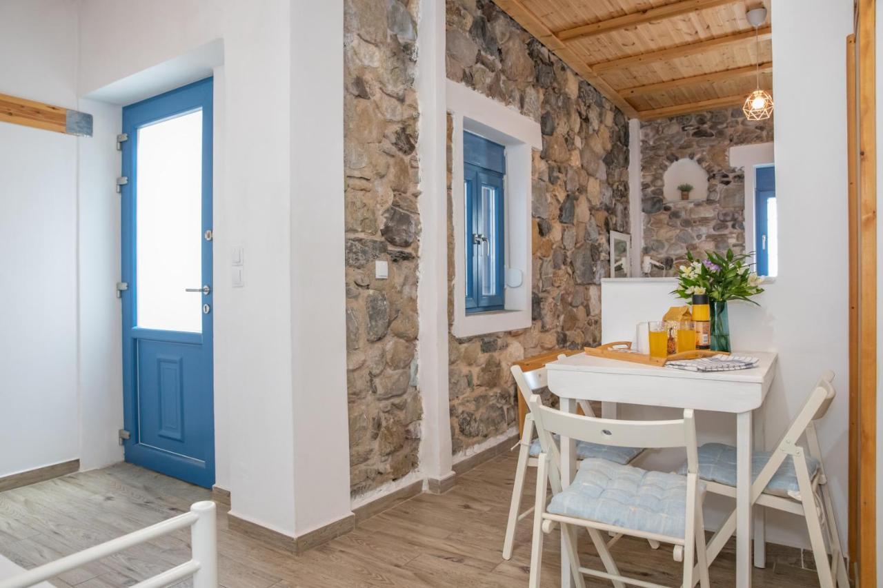 شقة Melina Seafront Stone House Kardamena  المظهر الخارجي الصورة